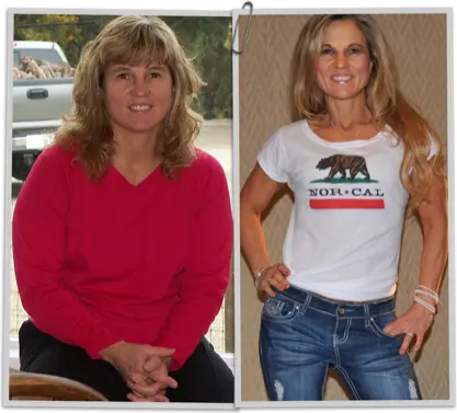 Verified Gelatide customer Linda K from Tampa Florida showing weight loss results