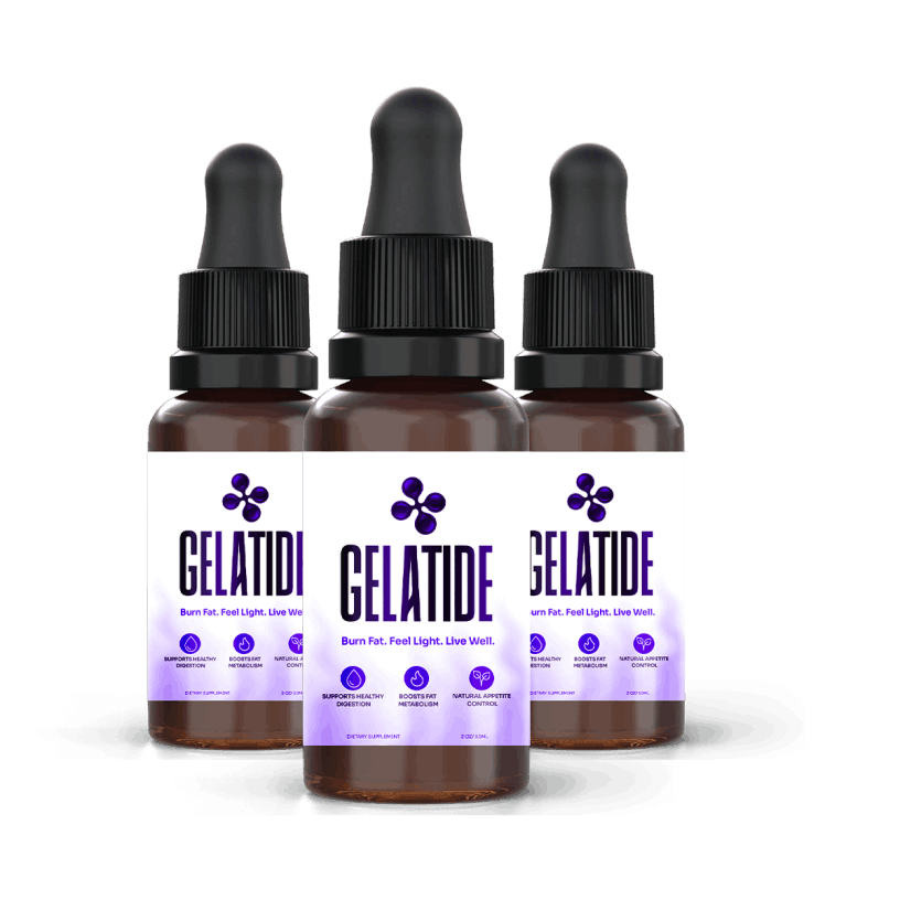 Gelatide 3 bottle 90 day supply most popular package with free US shipping